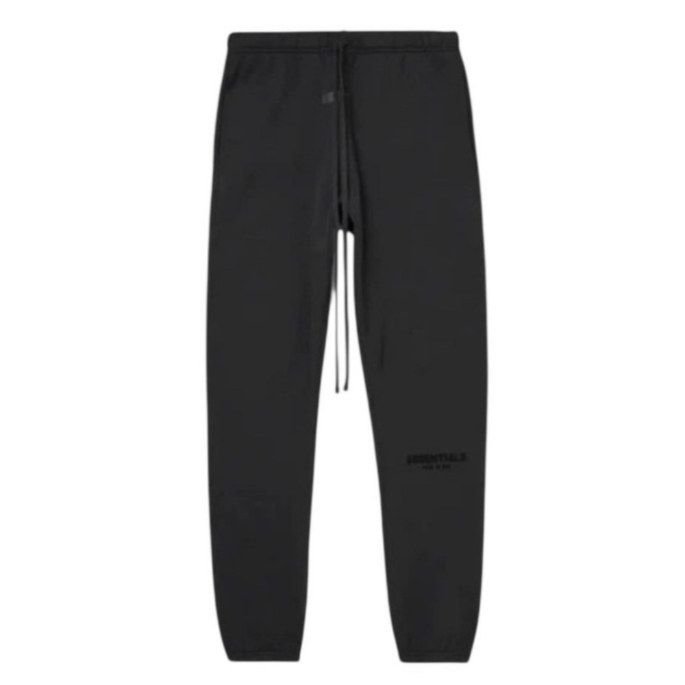 Fear of God Essentials Stretch Limo Joggers Logo Print Men's Size L